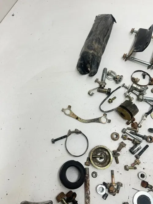 84 1984 Honda Fourtrax Trx200 TRX 200 OEM LOT Bolt Engine Mount Clamp Bolts Cap