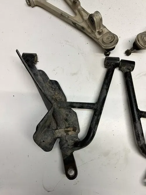 2003 03 Honda Rincon TRX 650 FA 4x4 LOT Front A Arm Control Upper Lower Guard