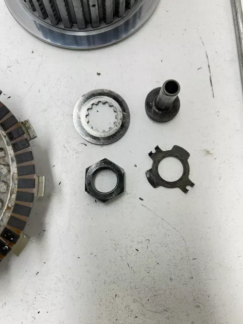 07 2007 Yamaha Yz450f YZ 450 F OEM TIGHT! Clutch Basket Pack Plates Rod Bolt
