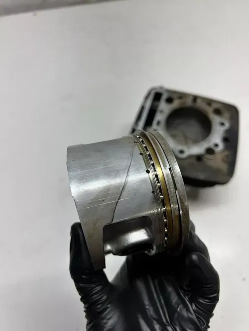 1983 83 Honda XR500R Xr 500 R xr OEM Cylinder Jug Sleeve Piston 91mm Bore READ