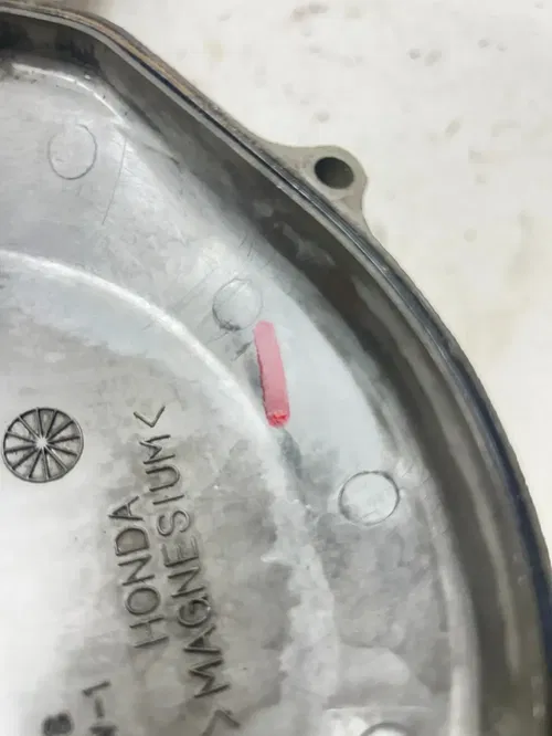 03 2003 Honda CR250R Cr 250 r 2 Stroke OEM Inner Outer Clutch Cover Case Water