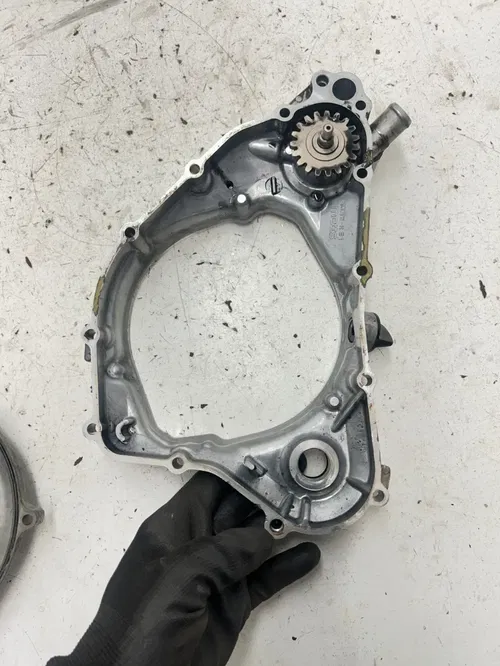 03 2003 Honda CR250R Cr 250 r 2 Stroke OEM Inner Outer Clutch Cover Case Water