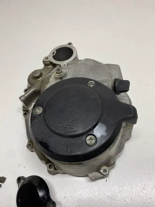 2005 05 Yamaha Bruin 250 YFM250 2x4 GOOD Inner Outer Clutch Cover Case Oil Cap