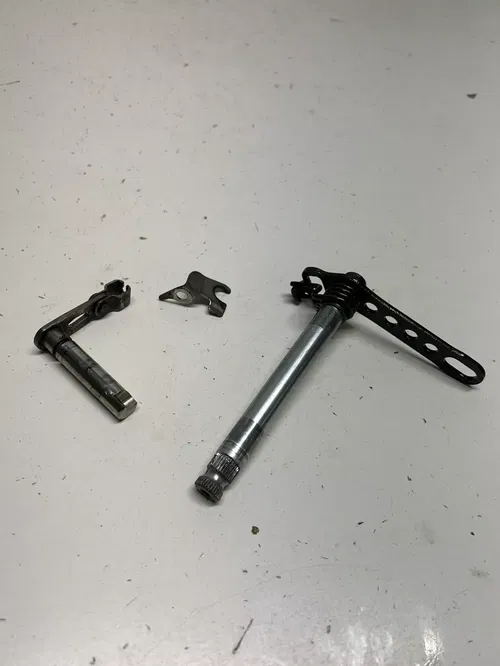 2007 07 Honda CRF450R crf 450 r OEM STRAIGHT! Shifter Shaft Clutch Arm Post