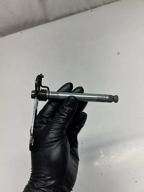 2007 07 Honda CRF450R crf 450 r OEM STRAIGHT! Shifter Shaft Clutch Arm Post