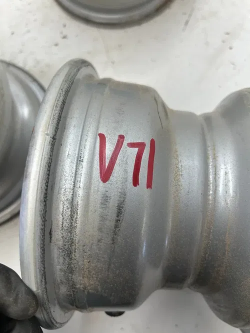 02 2002 Polaris Scrambler 90 2 Stroke OEM LOT Wheel Rim Set Front 7x5 Rear 8x5.5
