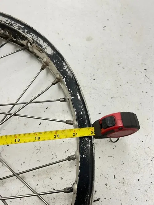 71-74 Bultaco Alpina 250 Model 85 OEM Front Wheel Rim Hub Assembly 21 inches