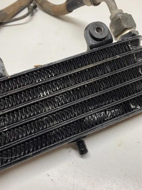 1995 95 Yamaha Kodiak 400 Yfm FW 4x4 Oil Cooler Cooling Lines GOOD Free Ship