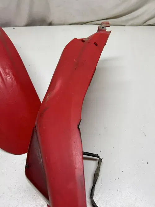 96-04 Honda XR250R xr 250 r Front rear back fender plastics red brake tail light