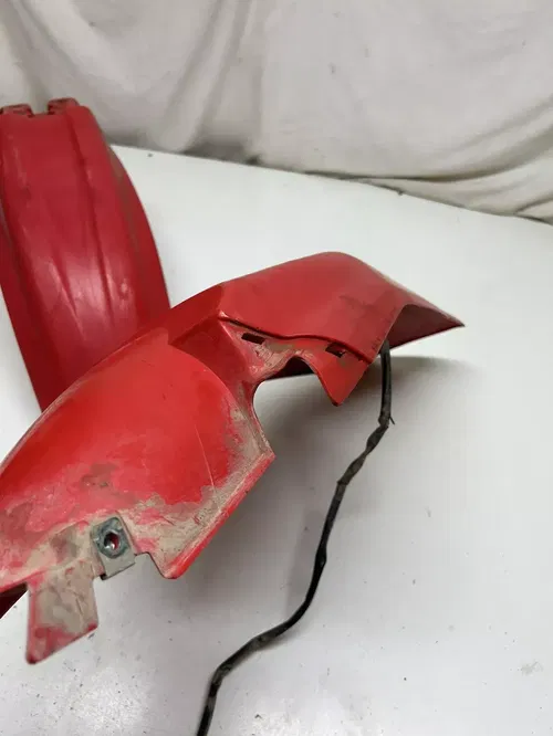 96-04 Honda XR250R xr 250 r Front rear back fender plastics red brake tail light