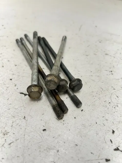 81 1981 Honda XL500S Xl 500 s OEM Cam Chain Guide Head Stud Case Bolts READ