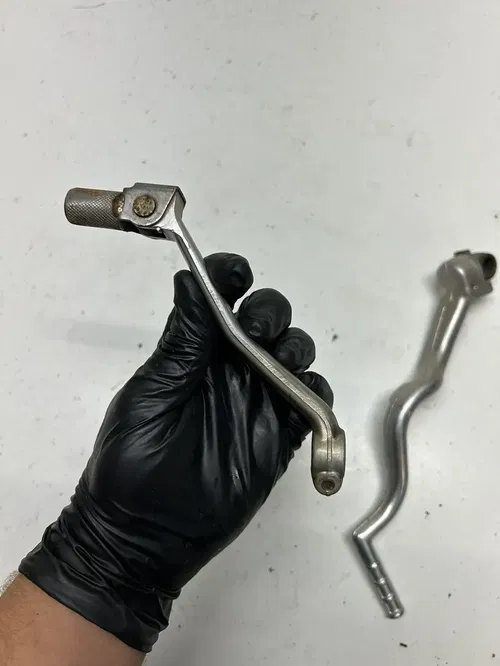2006 06 Kawasaki Kx450f KX 450 F OEM LOT Kickstart Shifter Lever Arm Pedal Base