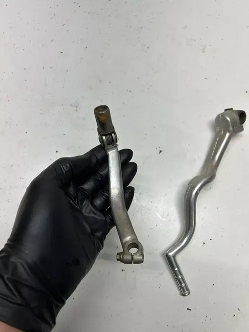 2006 06 Kawasaki Kx450f KX 450 F OEM LOT Kickstart Shifter Lever Arm Pedal Base