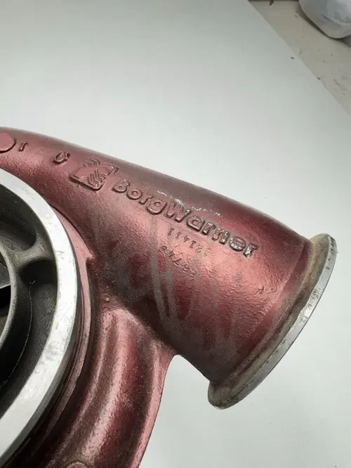 Borg Warner pdi big boss stage 2 Model ISX  86743X1411 USED Turbo Charger