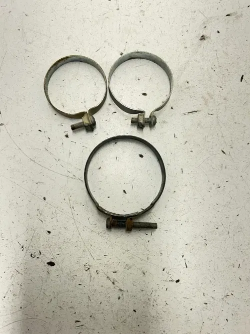 77 1977 Yamaha IT175 it 175 1w2-007110 OEM LOT Fork Boot Clamp Upper Lower Hose