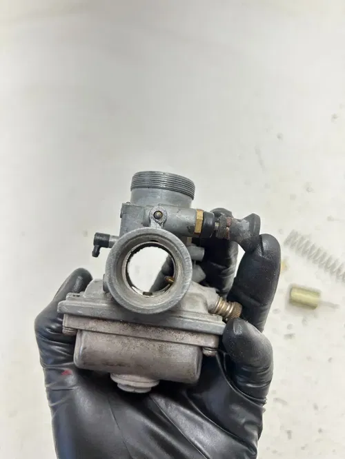 78 1978 Yamaha YZ80E Yz 80 E OEM Carburetor Carb Body Bowl Jet Slide READ