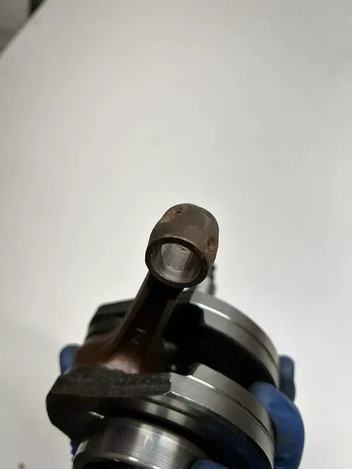1987 87 YAMAHA TW200 TW 200 RUST Crankshaft  Crank free US Ship