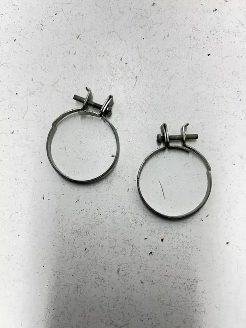 1983 83 Honda XL250R Xl 250 r OEM Upper Fork Boot Clamps Mounts