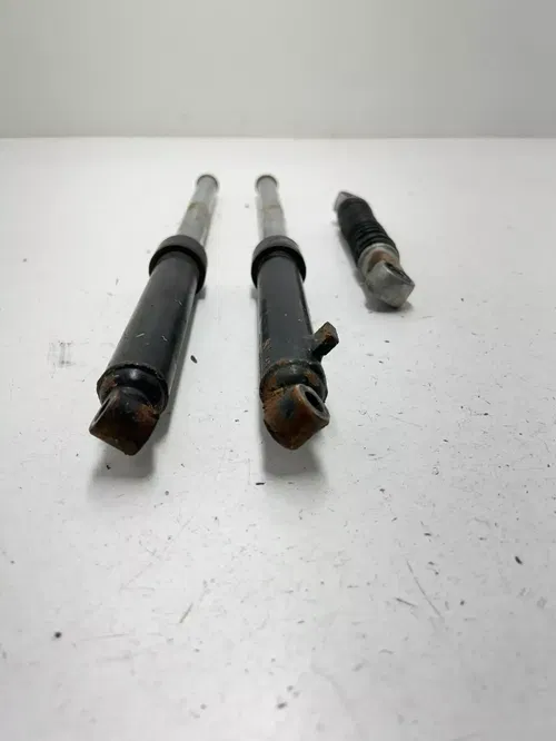 1980 Suzuki JR50 Jr 50 2 Stroke OEM Front Forks Fork Suspension Tube Shock READ