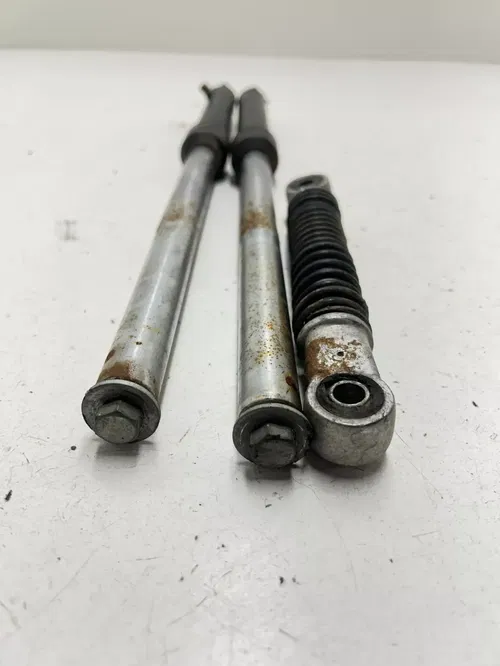 1980 Suzuki JR50 Jr 50 2 Stroke OEM Front Forks Fork Suspension Tube Shock READ