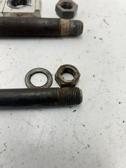 96 1996 Yamaha YZ250 Yz 250 2 Stroke OEM Axles Swing Arm Front Rear Pivot Bolt