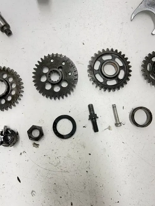 07 2007 Yamaha Yz450f YZ 450 F OEM  LOT Trans Transmission Gear Shaft Fork Drum