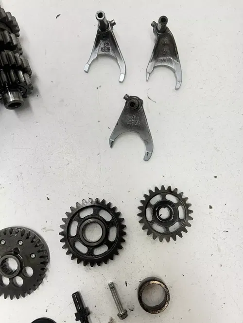 07 2007 Yamaha Yz450f YZ 450 F OEM  LOT Trans Transmission Gear Shaft Fork Drum