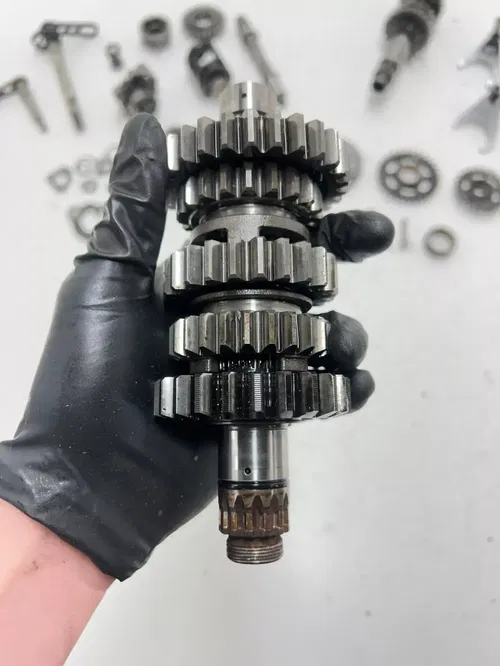 07 2007 Yamaha Yz450f YZ 450 F OEM  LOT Trans Transmission Gear Shaft Fork Drum
