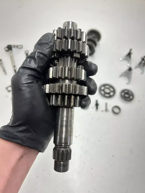 07 2007 Yamaha Yz450f YZ 450 F OEM  LOT Trans Transmission Gear Shaft Fork Drum