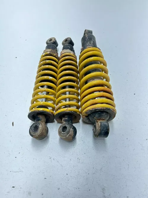 02 2002 Polaris scrambler 90 2x4 2T OEM Front Rear L R Shock Suspension Spring