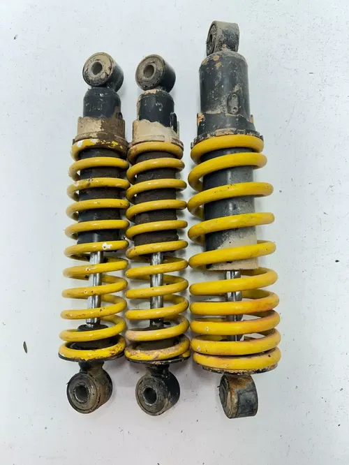 02 2002 Polaris scrambler 90 2x4 2T OEM Front Rear L R Shock Suspension Spring