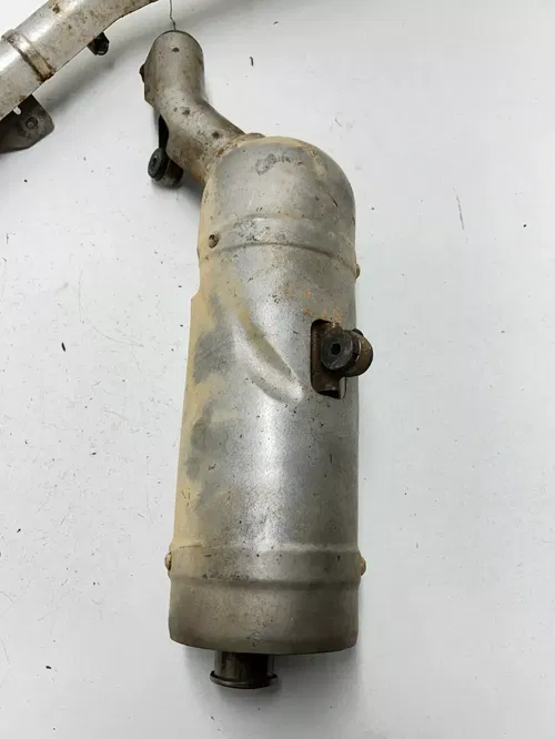 04 2004 Suzuki Eiger 400 LTF 4x4 OEM GOOD! Exhaust Header Pipe Silencer Muffler