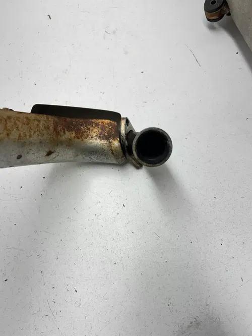 04 2004 Suzuki Eiger 400 LTF 4x4 OEM GOOD! Exhaust Header Pipe Silencer Muffler