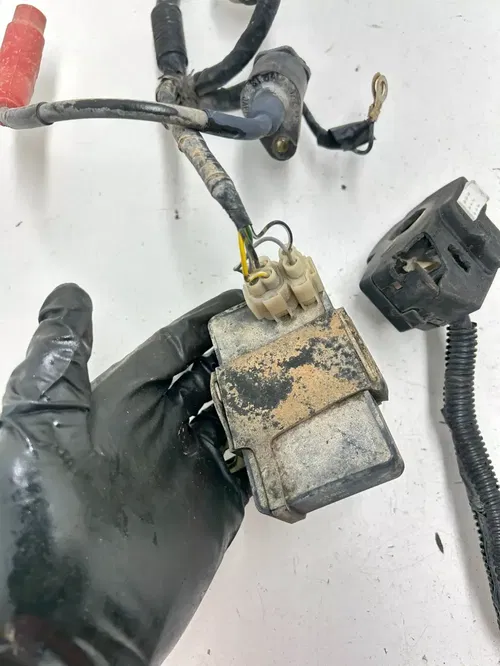 98 1998 Honda TRX300EX Trx 300 ex OEM Wiring Harness CDI ECU Loom Coil Plug