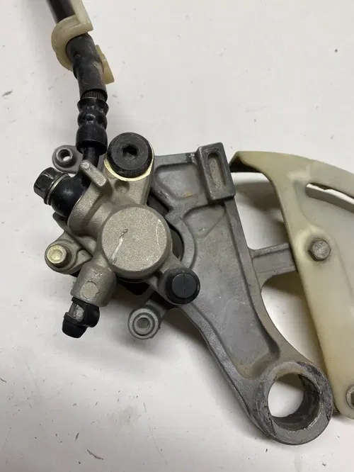 2005 05 Honda CRF250R crf250r GOOD Rear Back Brake Caliper Master Line Free Ship