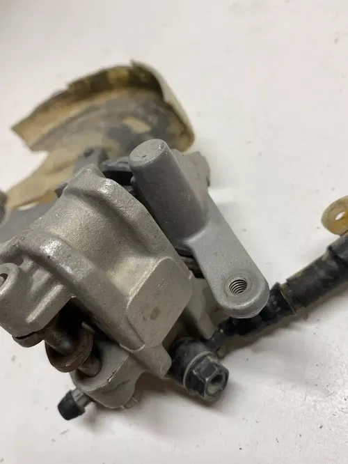 2005 05 Honda CRF250R crf250r GOOD Rear Back Brake Caliper Master Line Free Ship