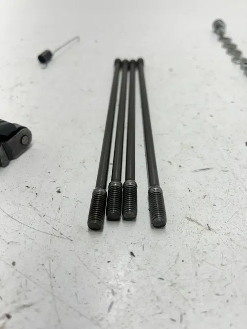86 1986 Honda XR80R Xr 80 R OEM Cam Chain Guide Head Stud Bolts Tensioner Read