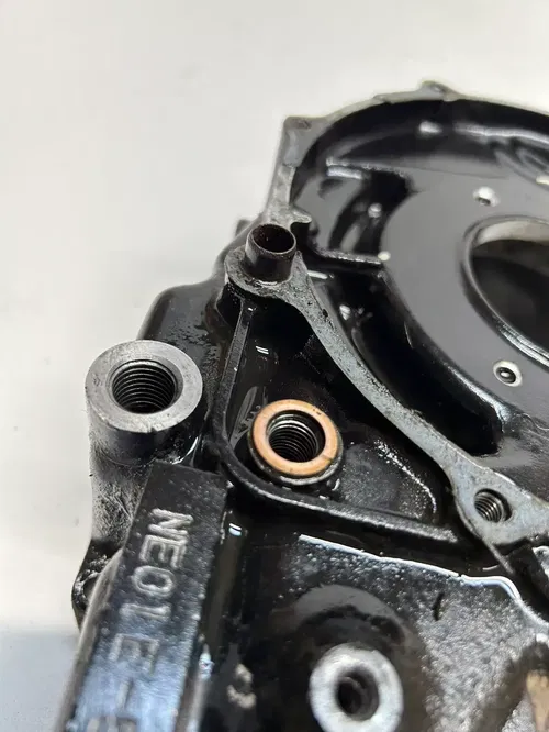 84 1984 HONDA XR350R xr 350 r OEM Crankcase Cases Case Engine Motor READ DESCRIP