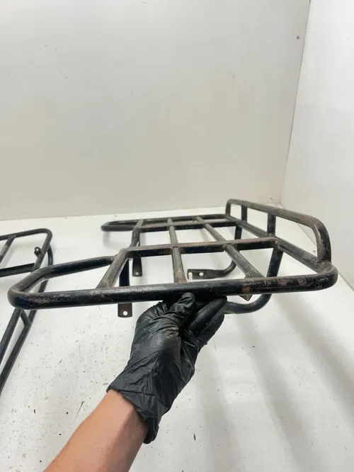03 2003 Honda Foreman 450 TRX450FM OEM Front Rear Rack Racks Luggage Grab Bar