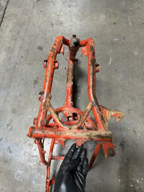 85 1985 Honda XR350R xr 350 r OEM Main Frame Body Assembly Chassis READ DESCRIPT