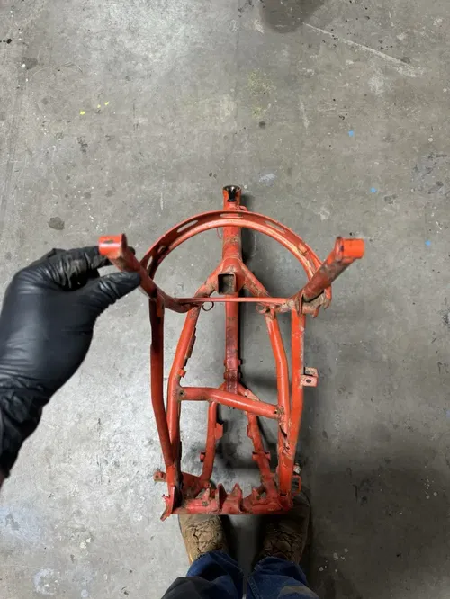 85 1985 Honda XR350R xr 350 r OEM Main Frame Body Assembly Chassis READ DESCRIPT