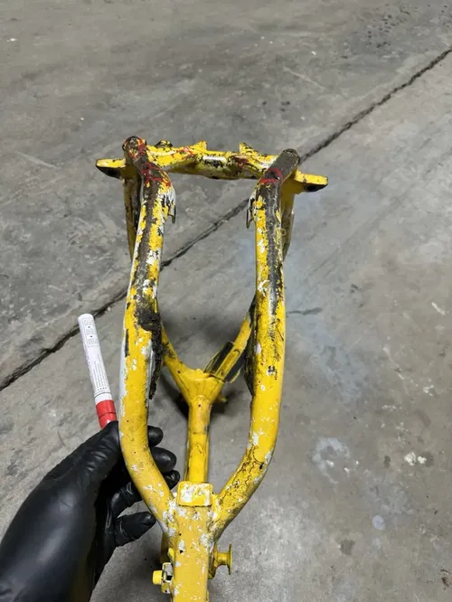 94 Honda CR80R Cr 80 r OEM VERY DAMAGED! Main Frame Body Assembly Chassis READ