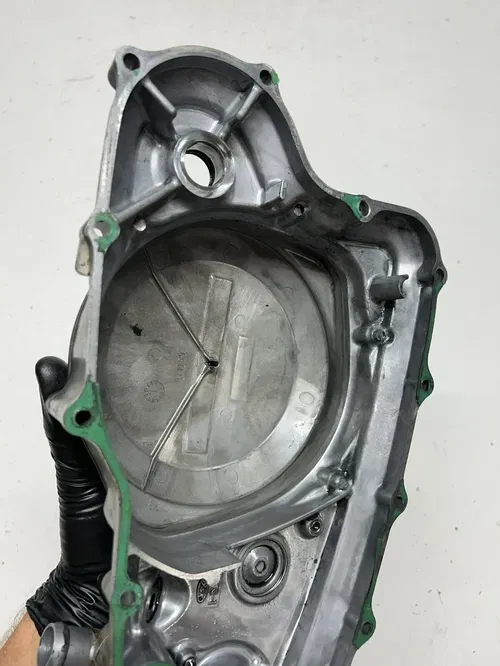 2002 02 Honda CRF450R Crf 450 r OEM LOT GOOD! Clutch Cover Case Water Pump Cap