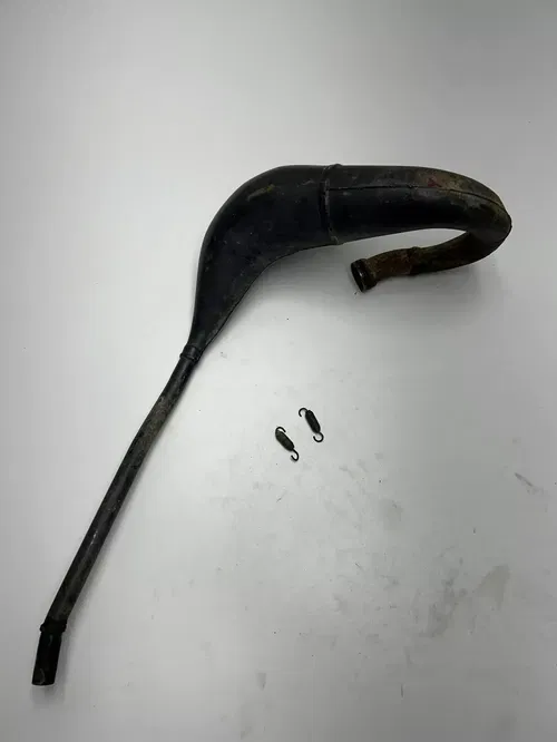06 2006 Suzuki rm85 RM 85 OEM LOT Exhaust Header Pipe Springs DECENT SHAPE!