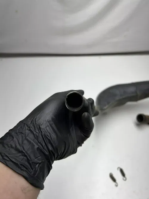 06 2006 Suzuki rm85 RM 85 OEM LOT Exhaust Header Pipe Springs DECENT SHAPE!