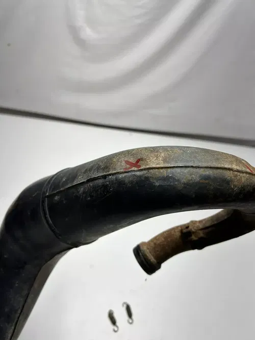 06 2006 Suzuki rm85 RM 85 OEM LOT Exhaust Header Pipe Springs DECENT SHAPE!