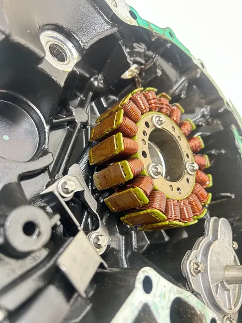 12 2012 Sea-Doo GTI 155 SE Jet Ski OEM Timing Drive Stator Cover Ignition Oil Pu