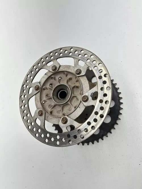 1998 98 Yamaha Yz250 YZ 250 2T OEM Rear Hub Back Wheel Brake Drum Rotor Sprocket