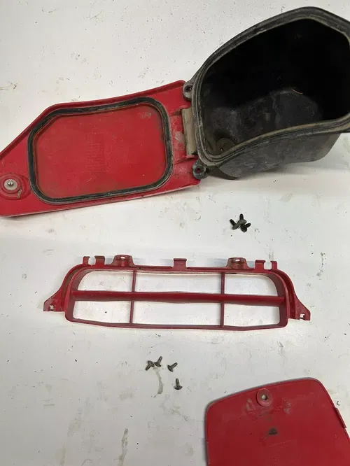 05 2005 Honda Foreman TRX 500 FGA 500fga LOT Front Storage Box Trunk Cap Cover