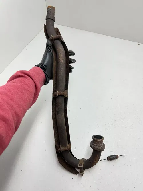 2002 02 Honda Rancher 350 TRX350FM 4x4 OEM Exhaust Header Pipe Spring